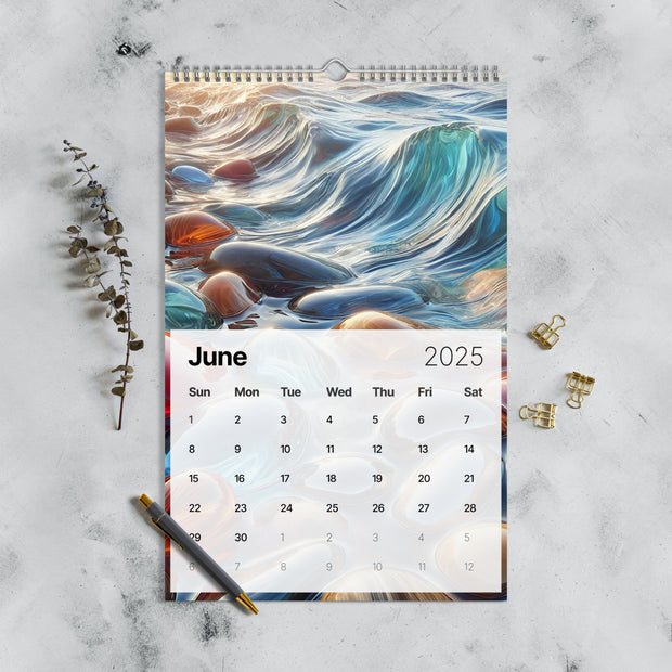 Wall calendar (2025) - From Sea To Shining Art