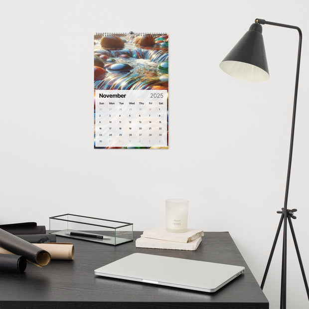 Wall calendar (2025) - From Sea To Shining Art