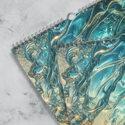 Sun in Wave Wall calendar 2025 - From Sea To Shining Art