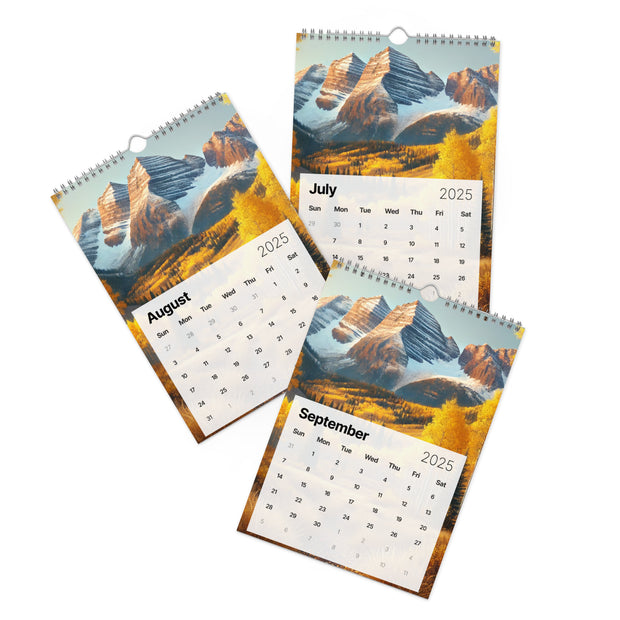 Wall calendar (2025) - From Sea To Shining Art