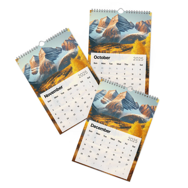 Wall calendar (2025) - From Sea To Shining Art