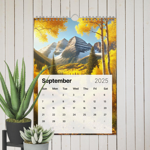 Wall calendar (2025) - From Sea To Shining Art