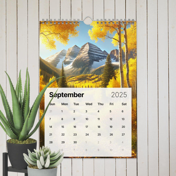 Wall calendar (2025) - From Sea To Shining Art