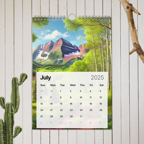 Wall calendar (2025) - From Sea To Shining Art