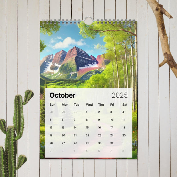 Wall calendar (2025) - From Sea To Shining Art