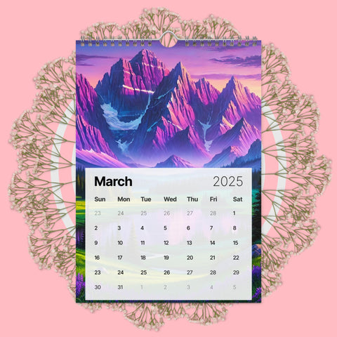 Wall calendar (2025) - From Sea To Shining Art
