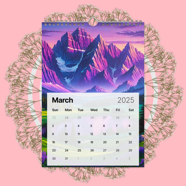 Wall calendar (2025) - From Sea To Shining Art