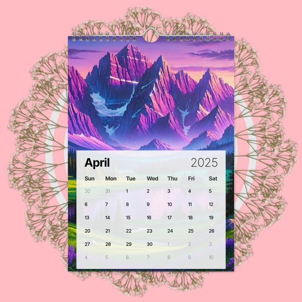 Wall calendar (2025) - From Sea To Shining Art