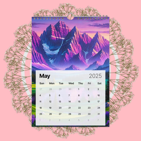 Wall calendar (2025) - From Sea To Shining Art