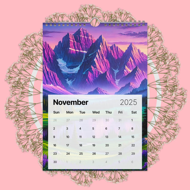 Wall calendar (2025) - From Sea To Shining Art