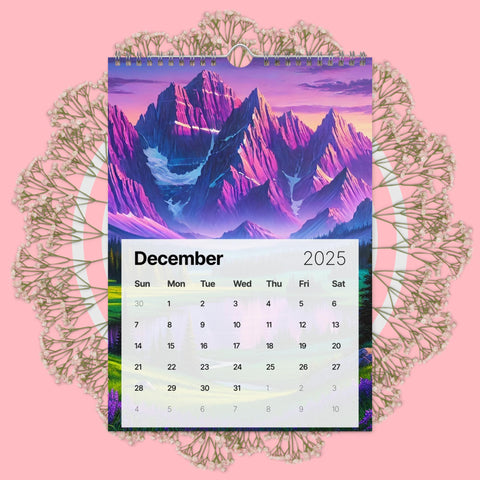 Wall calendar (2025) - From Sea To Shining Art