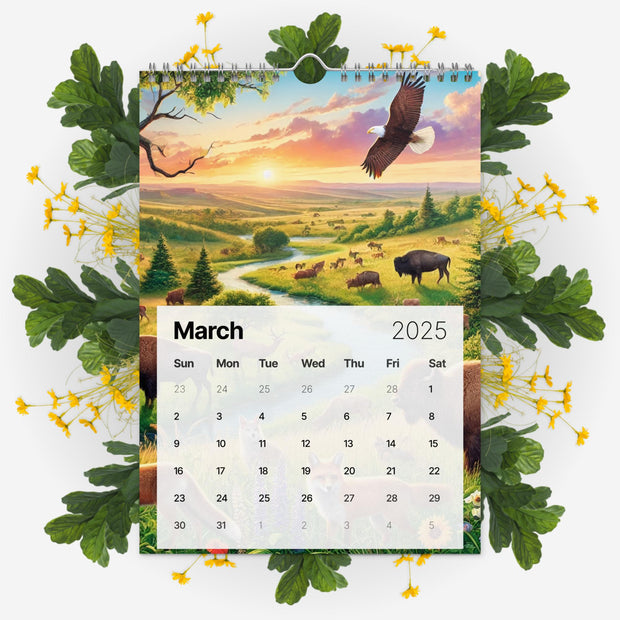 Wall calendar (2025) - From Sea To Shining Art