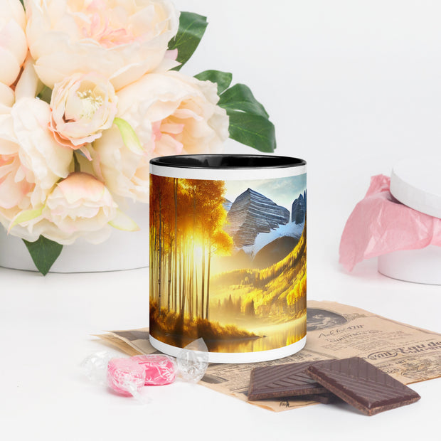 Mug with Color Inside - From Sea To Shining Art