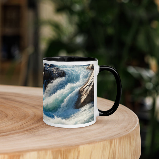 Mug with Color Inside - From Sea To Shining Art