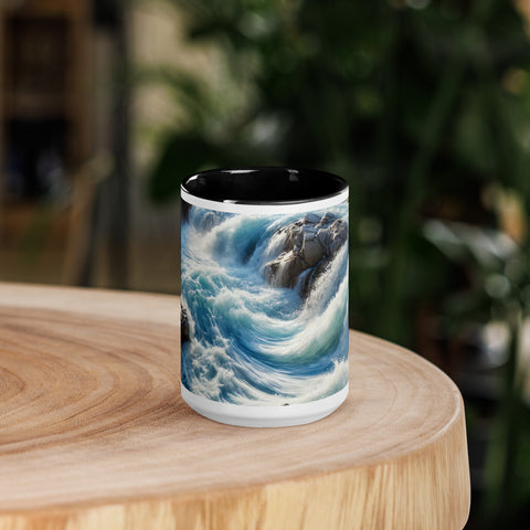 Mug with Color Inside - From Sea To Shining Art