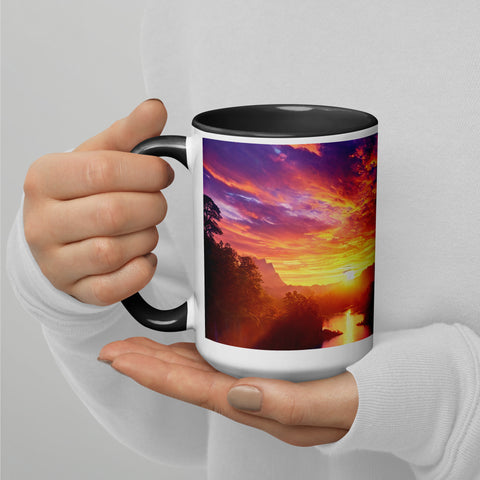Mug with Color Inside - From Sea To Shining Art