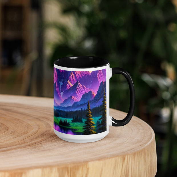 Mug with Color Inside - From Sea To Shining Art