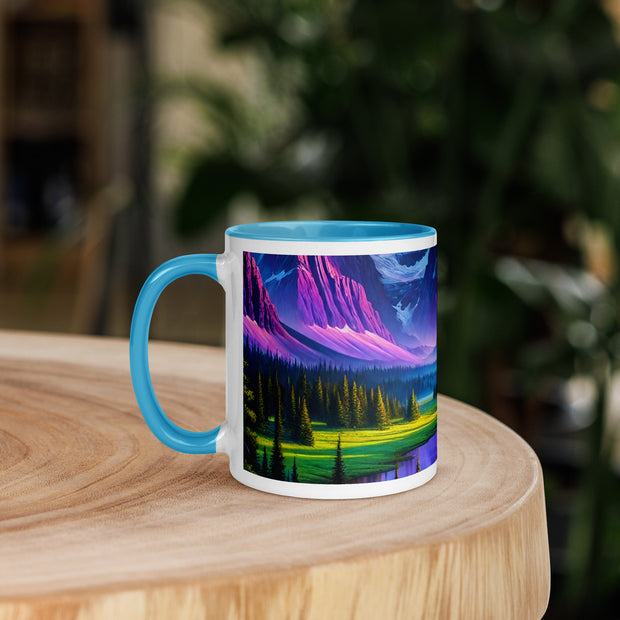 Mug with Color Inside - From Sea To Shining Art