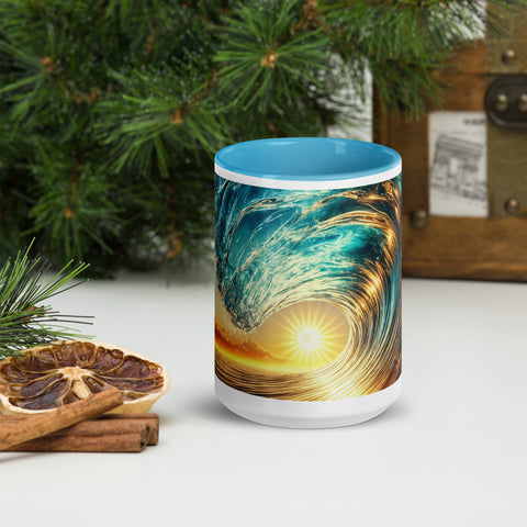 Mug with Color Inside - From Sea To Shining Art
