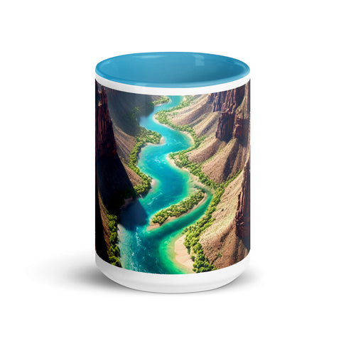 Mug with Color Inside - From Sea To Shining Art