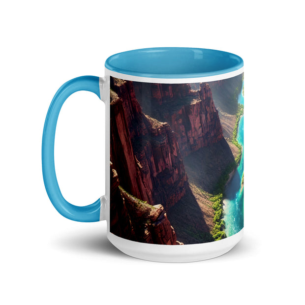 Mug with Color Inside - From Sea To Shining Art