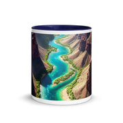 Mug with Color Inside - From Sea To Shining Art