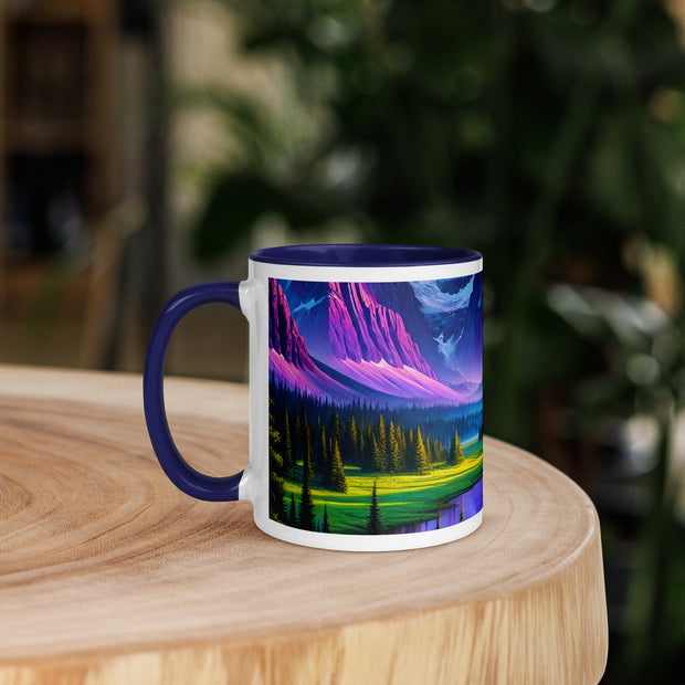 Mug with Color Inside - From Sea To Shining Art