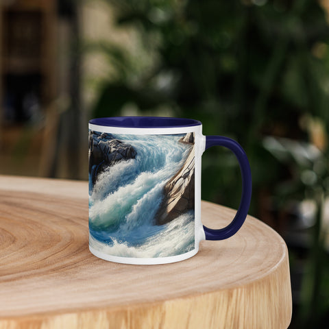 Mug with Color Inside - From Sea To Shining Art