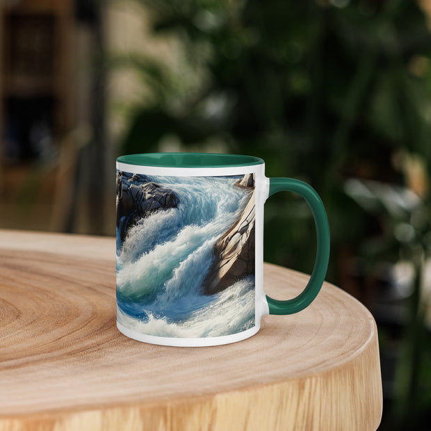 Mug with Color Inside - From Sea To Shining Art