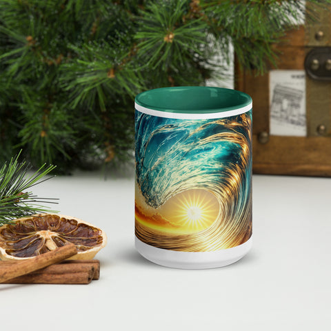 Mug with Color Inside - From Sea To Shining Art