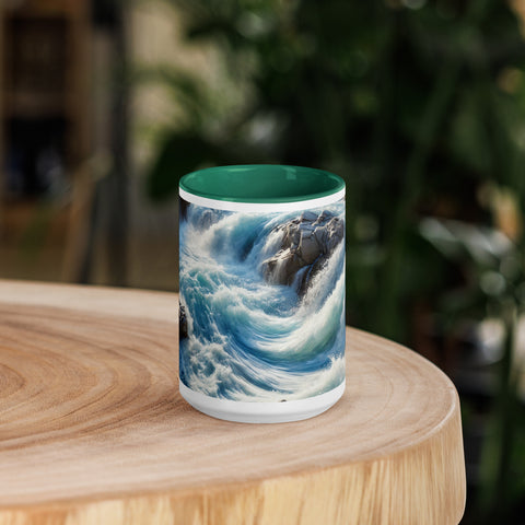 Mug with Color Inside - From Sea To Shining Art