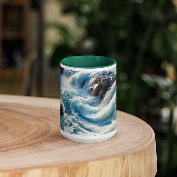 Mug with Color Inside - From Sea To Shining Art