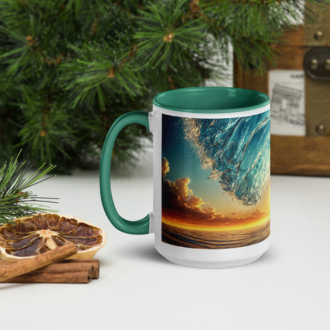 Mug with Color Inside - From Sea To Shining Art