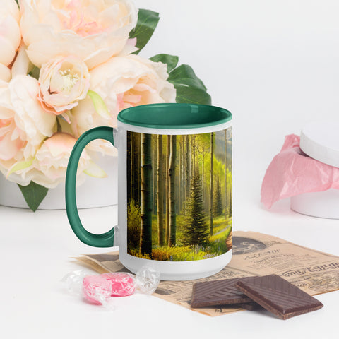 Mug with Color Inside - From Sea To Shining Art