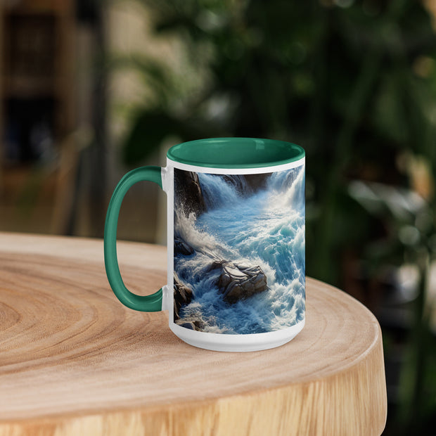 Mug with Color Inside - From Sea To Shining Art
