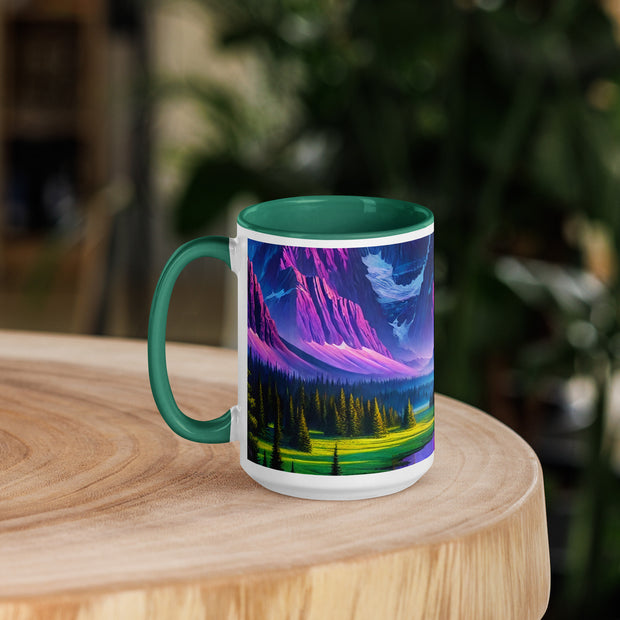 Mug with Color Inside - From Sea To Shining Art