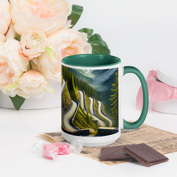 Mug with Color Inside - From Sea To Shining Art