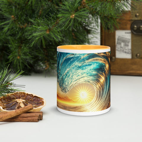 Mug with Color Inside - From Sea To Shining Art