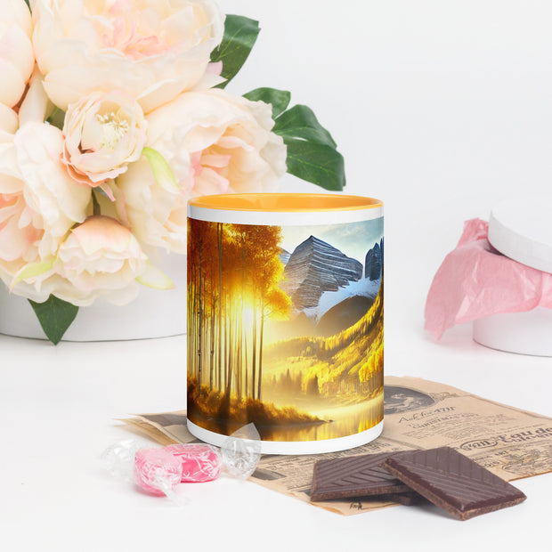 Mug with Color Inside - From Sea To Shining Art