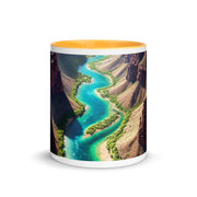 Mug with Color Inside - From Sea To Shining Art