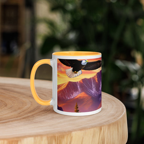 Mug with Color Inside - From Sea To Shining Art