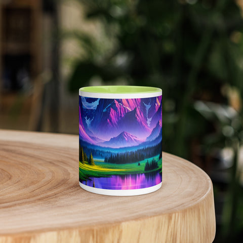 Mug with Color Inside - From Sea To Shining Art