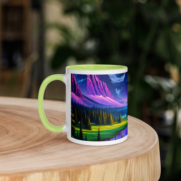 Mug with Color Inside - From Sea To Shining Art