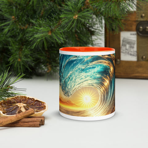 Mug with Color Inside - From Sea To Shining Art