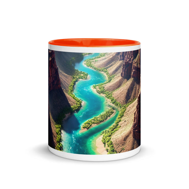 Mug with Color Inside - From Sea To Shining Art