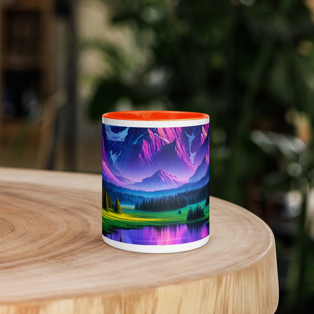 Mug with Color Inside - From Sea To Shining Art