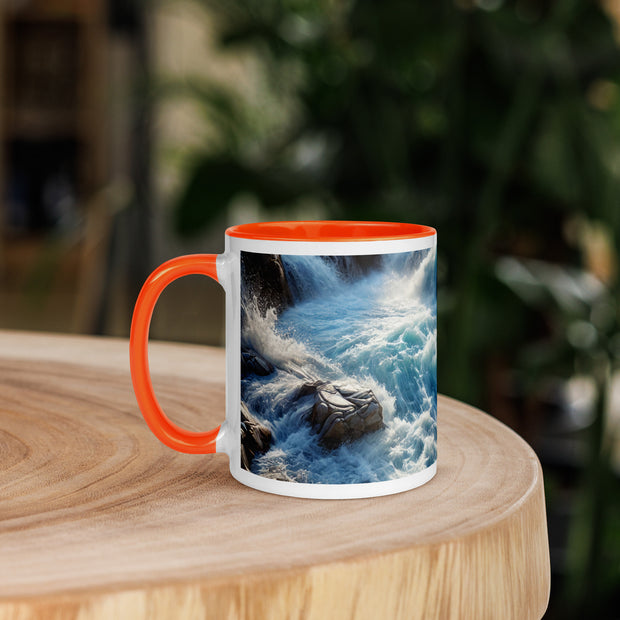 Mug with Color Inside - From Sea To Shining Art