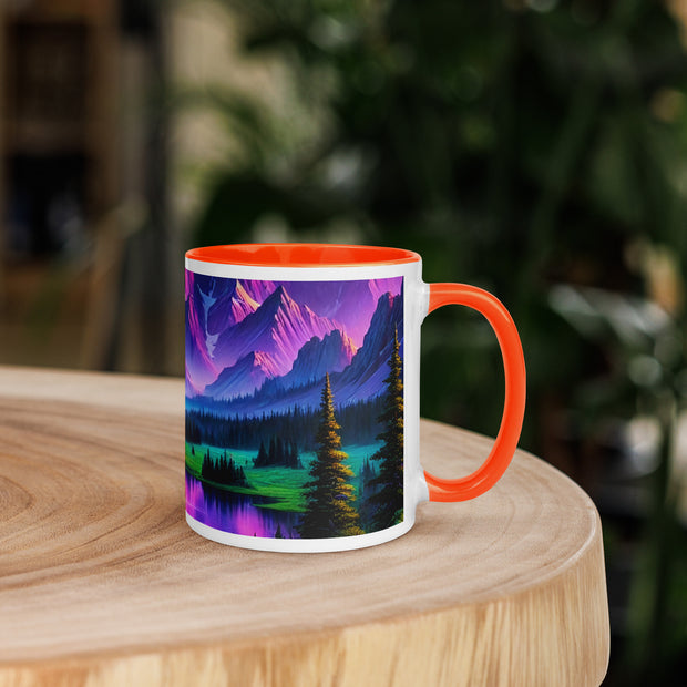 Mug with Color Inside - From Sea To Shining Art