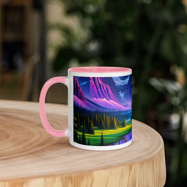 Mug with Color Inside - From Sea To Shining Art