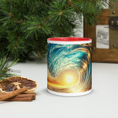 Mug with Color Inside - From Sea To Shining Art